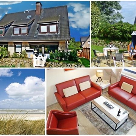 3-Zimmer-Ferienwohnung Deichwiese Westerland 1-3 Personen المظهر الخارجي الصورة